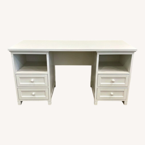 Used Pottery Barn Teen Beadboard Smart Storage Desk for sale on AptDeco
