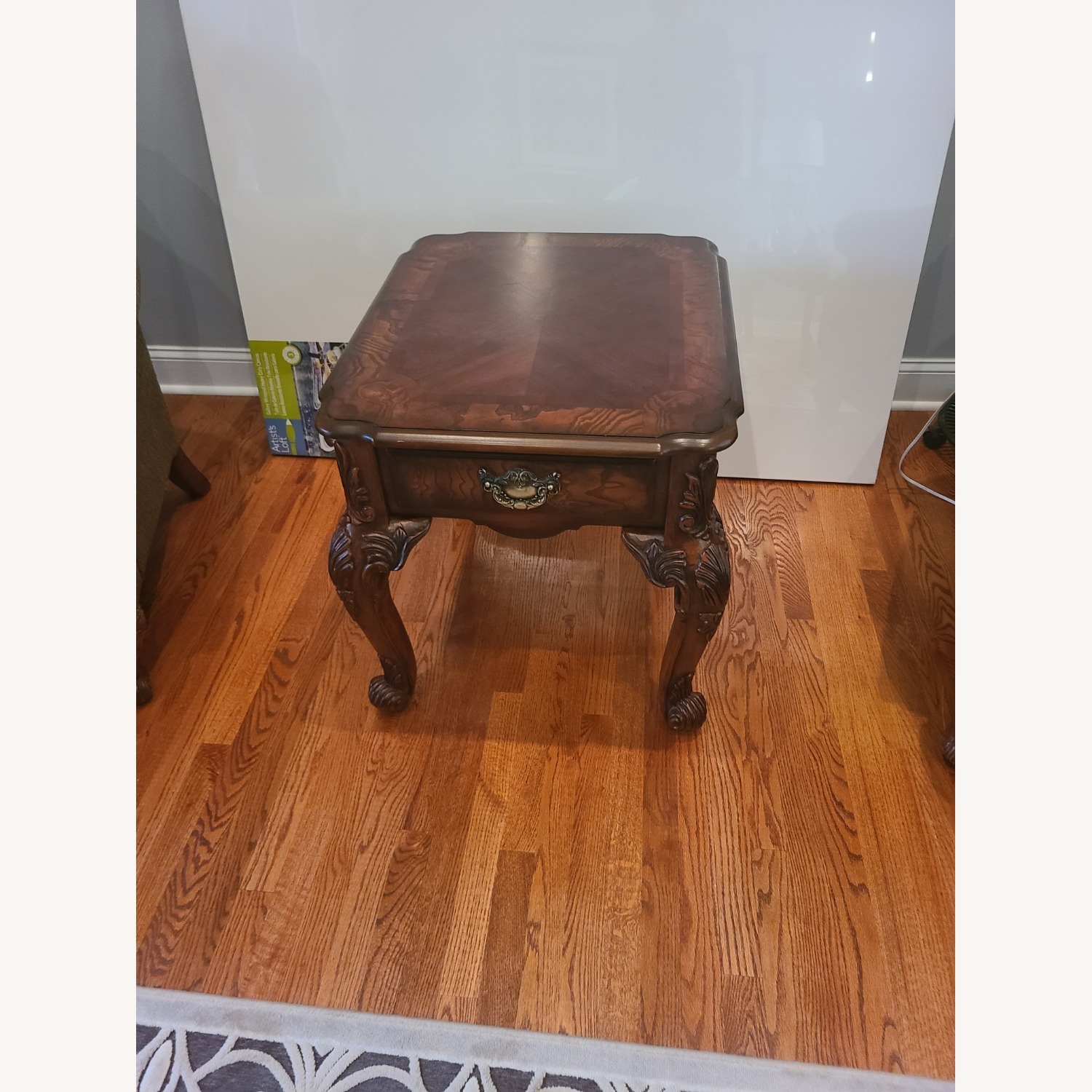 Broyhill Furniture Dark Brown Wood Side Tables - image-2