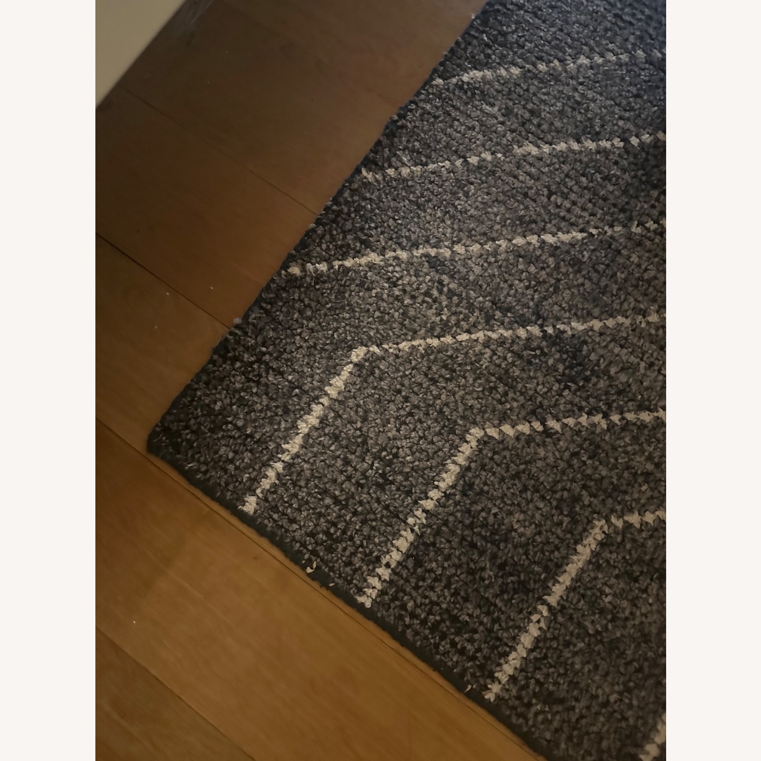 West Elm Blue Graduated Dot Area Rug 8' x 10' - image-2