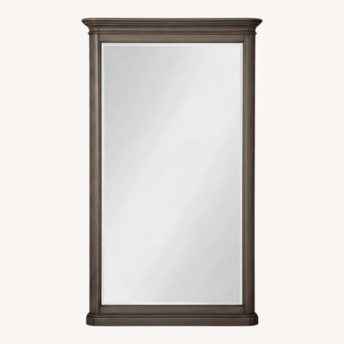 Used Solid Wood Floor Length Oversize Mirror for sale on AptDeco