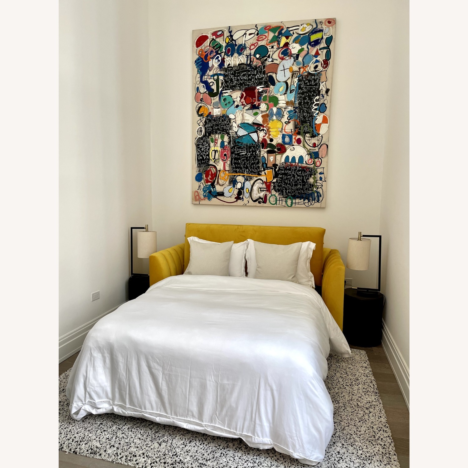 One Kings Lane Rowan Black Brass Table Lamp - image-2