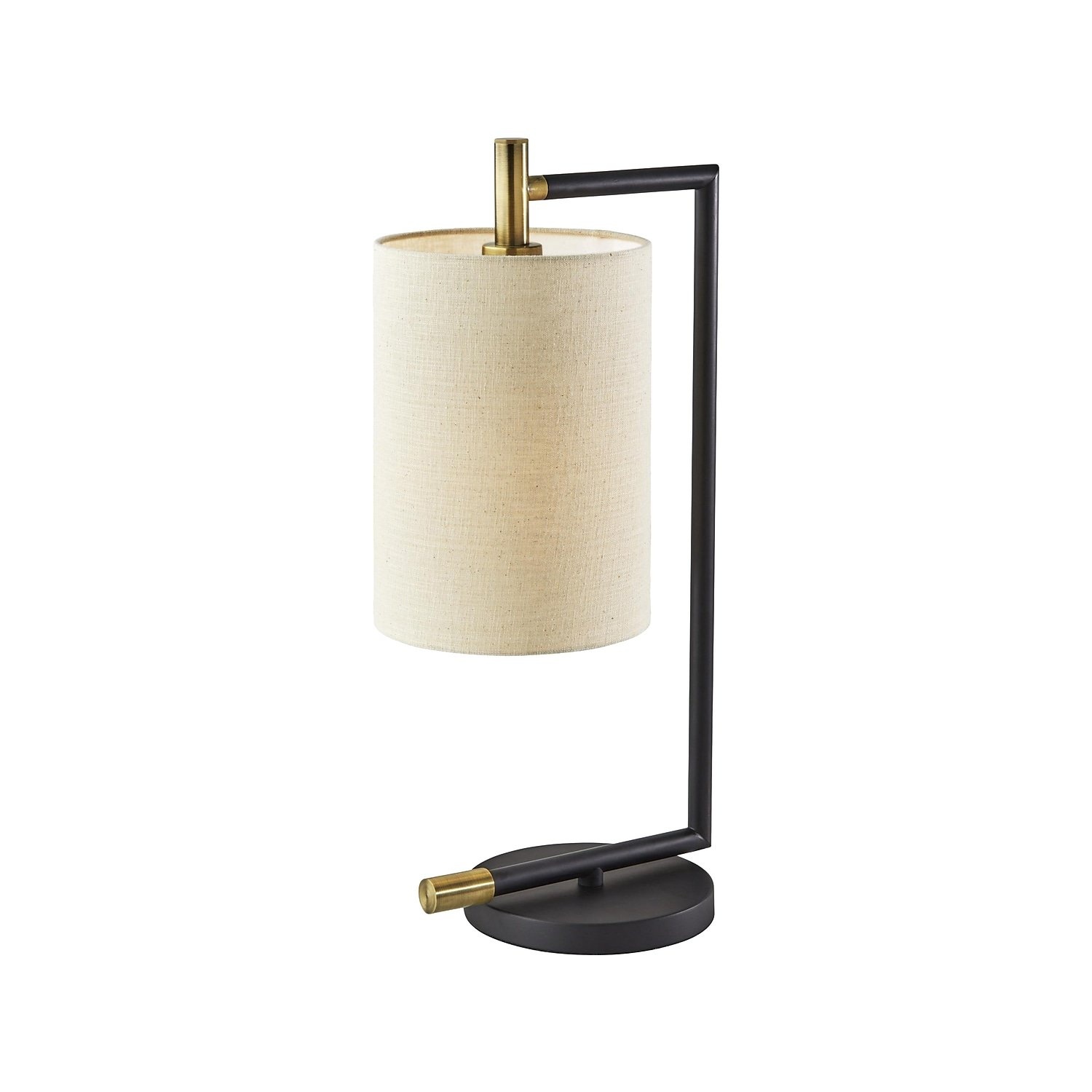 One Kings Lane Rowan Black Brass Table Lamp - image-4
