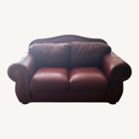 Leather Loveseat