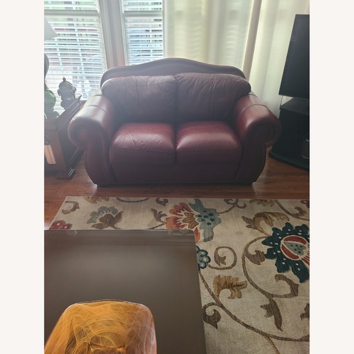 Used Leather Loveseat for sale on AptDeco