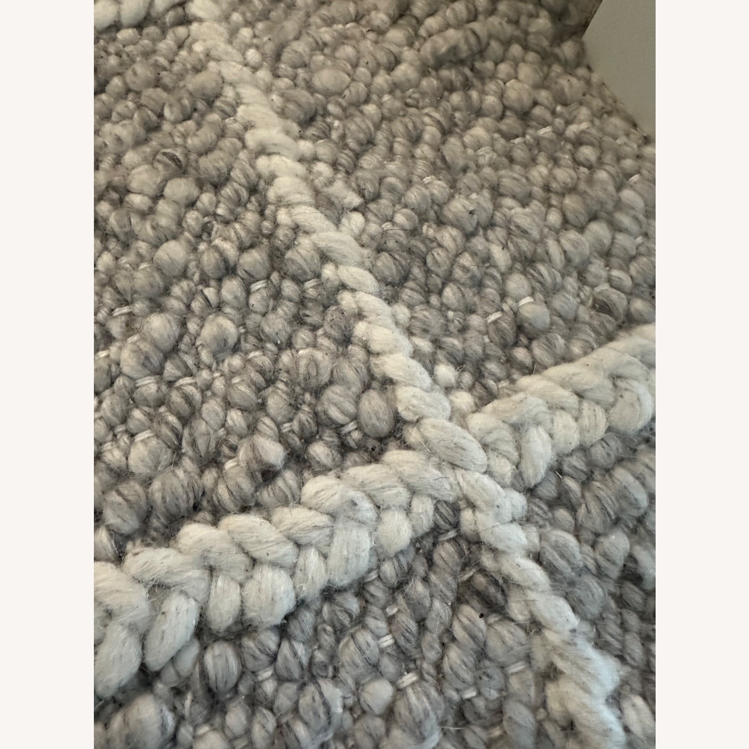 West Elm Lumini Light Gray Area Rug 8' x 10' - image-3