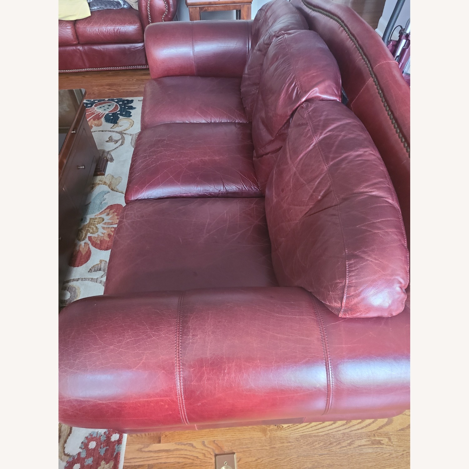 Leather 3+ Seater Sofa - image-5