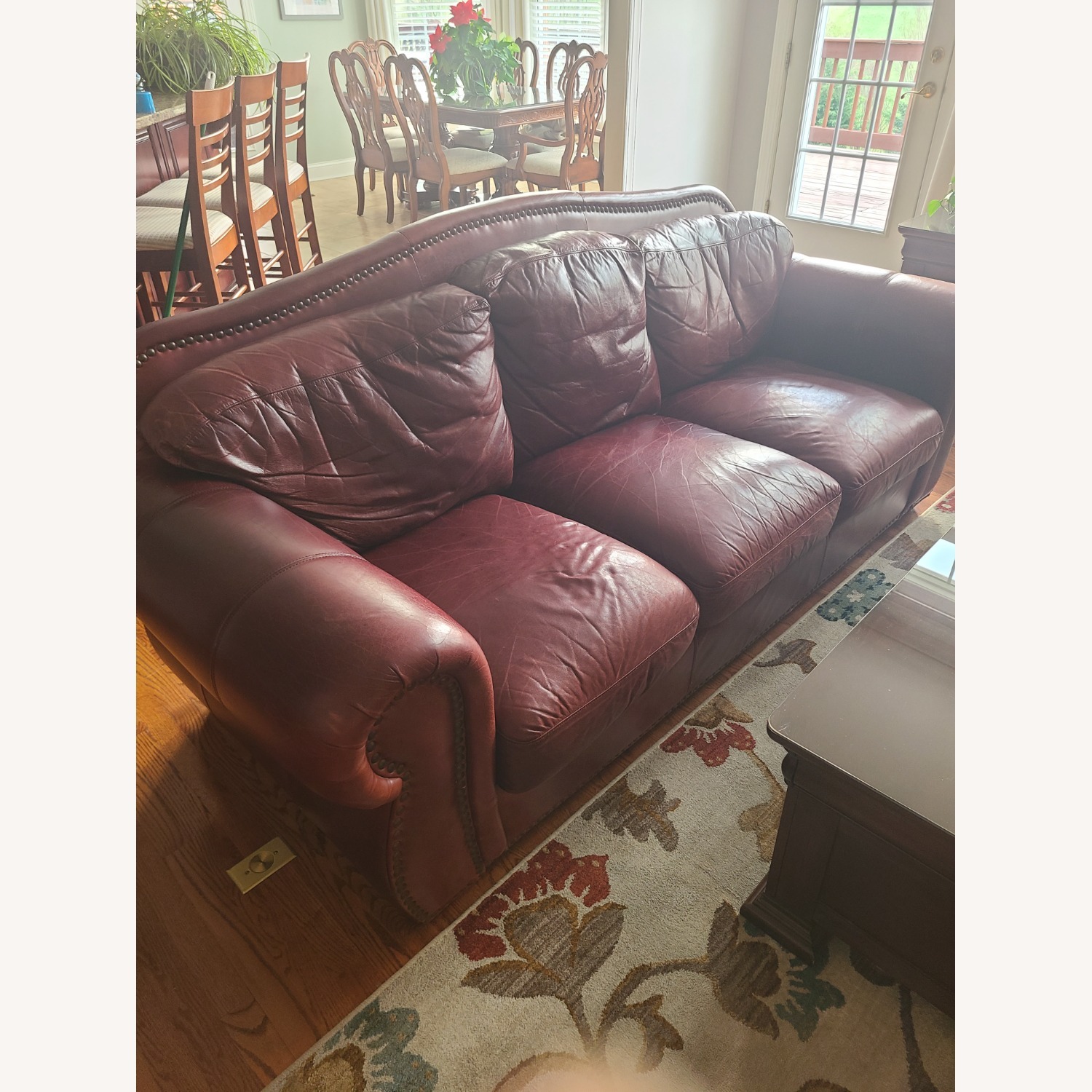 Leather 3+ Seater Sofa - image-2