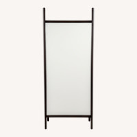 Fernish Nassau Floor Mirror - Walnut