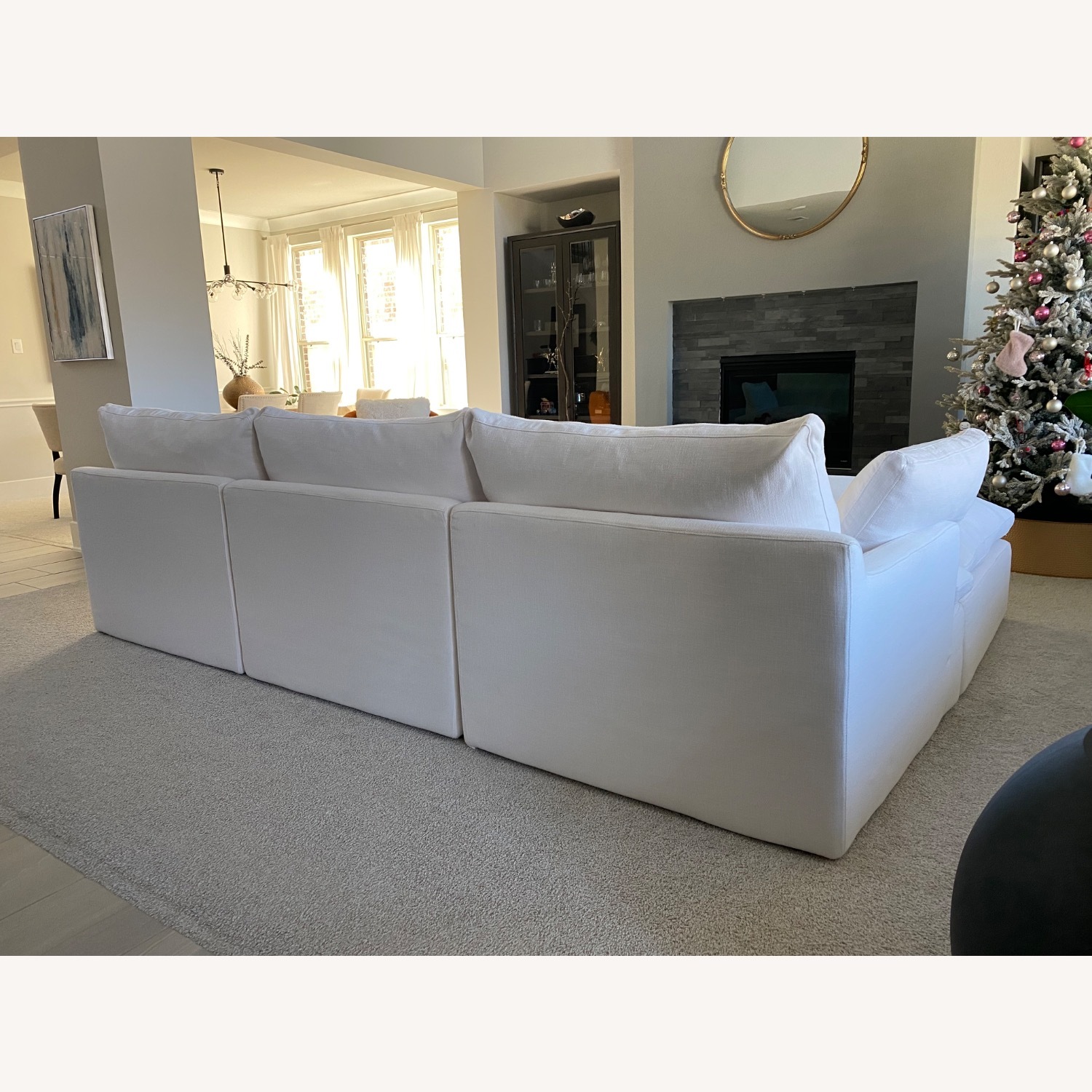 Cloud Modular Track Arm Right-Arm 4-Piece Chaise Sectional - image-9