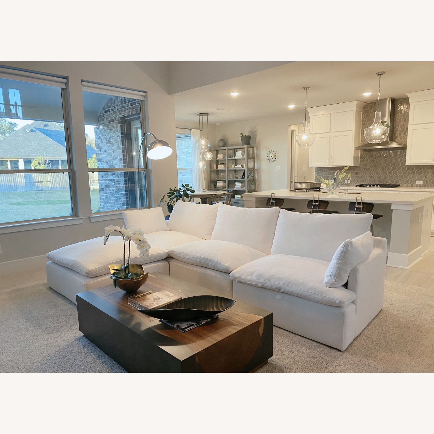 Cloud Modular Track Arm Right-Arm 4-Piece Chaise Sectional - image-17