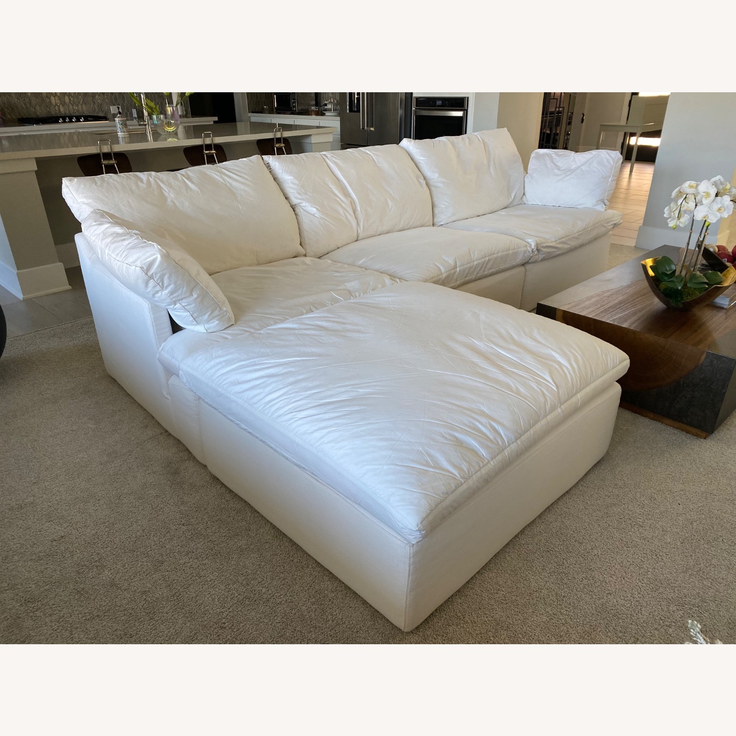 Cloud Modular Track Arm Right-Arm 4-Piece Chaise Sectional - image-15