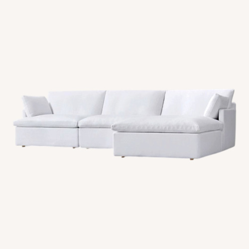 Used Cloud Modular Track Arm Right-Arm 4-Piece Chaise Sectional for sale on AptDeco
