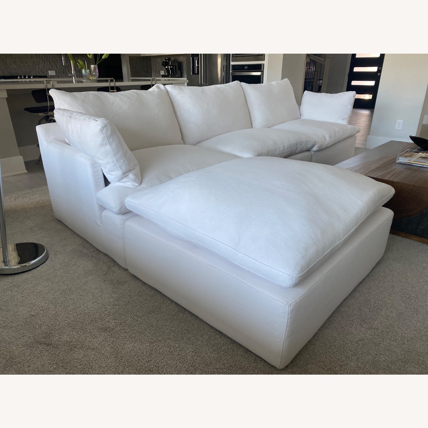 Cloud Modular Track Arm Right-Arm 4-Piece Chaise Sectional - image-4