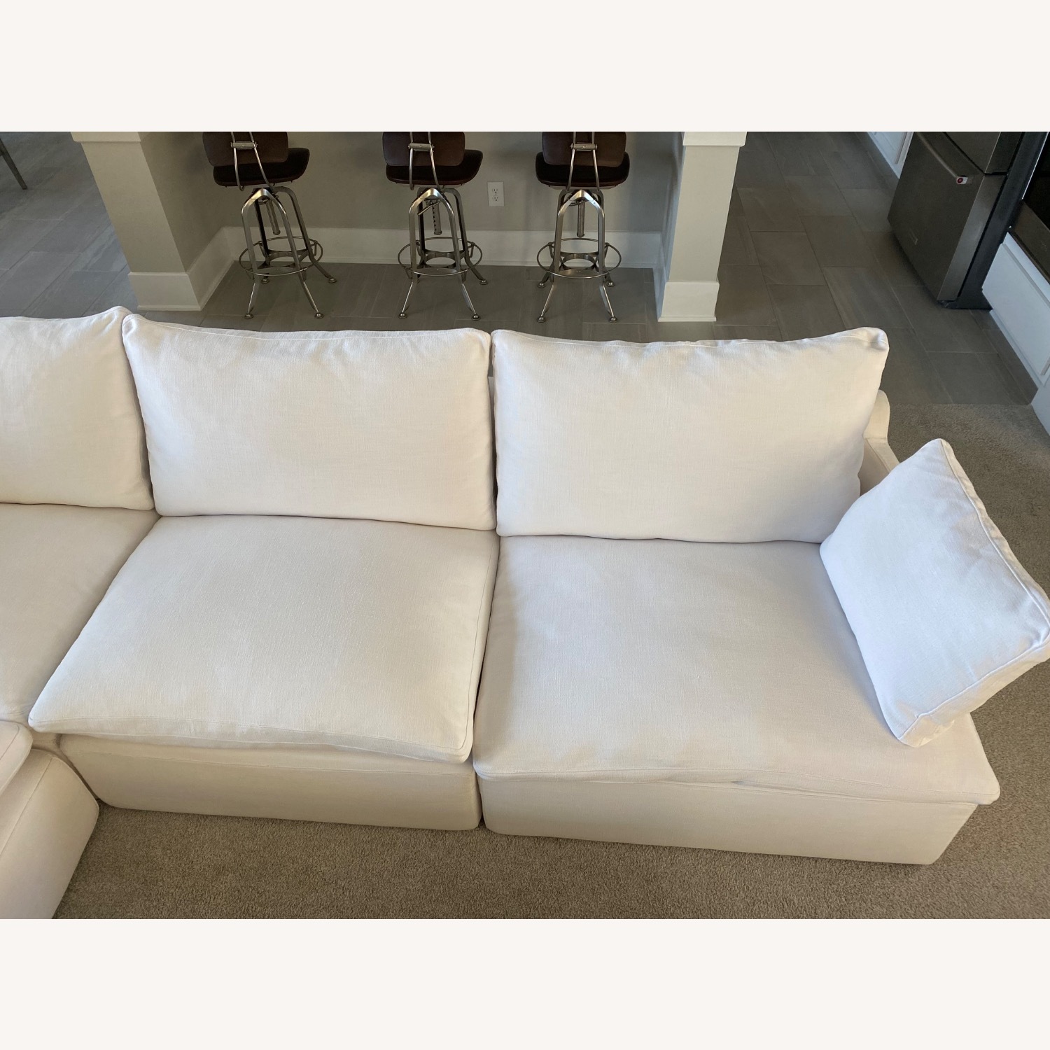 Cloud Modular Track Arm Right-Arm 4-Piece Chaise Sectional - image-12