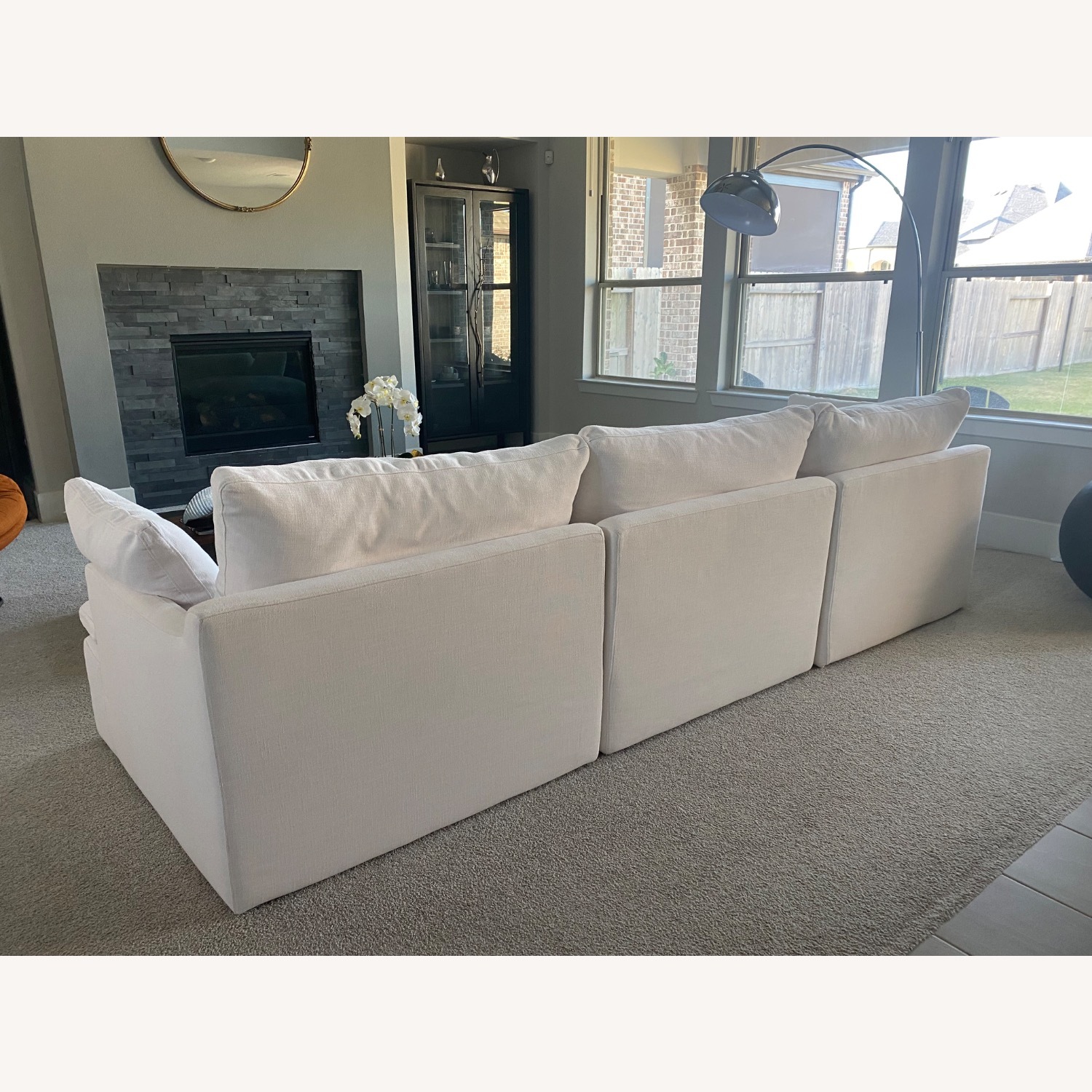 Cloud Modular Track Arm Right-Arm 4-Piece Chaise Sectional - image-3