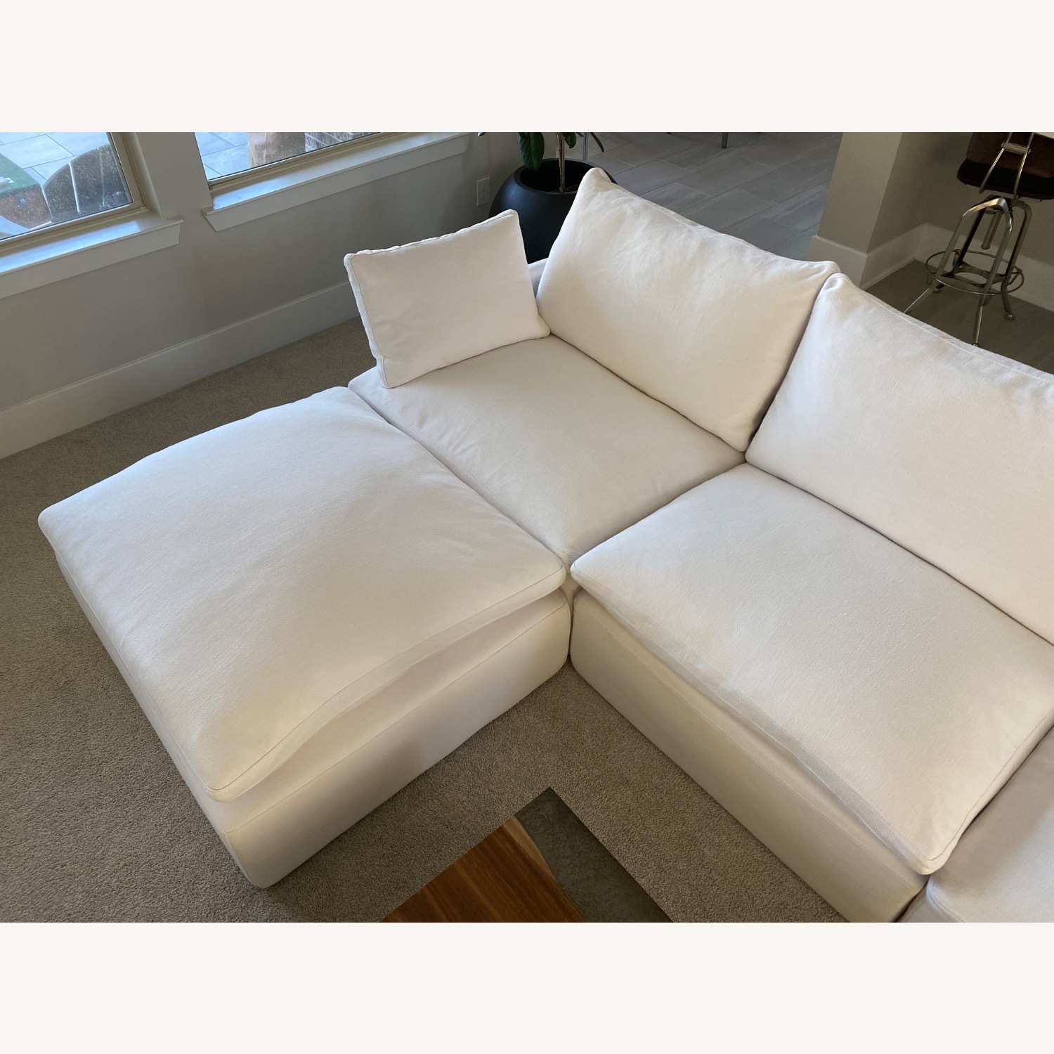 Cloud Modular Track Arm Right-Arm 4-Piece Chaise Sectional - image-11
