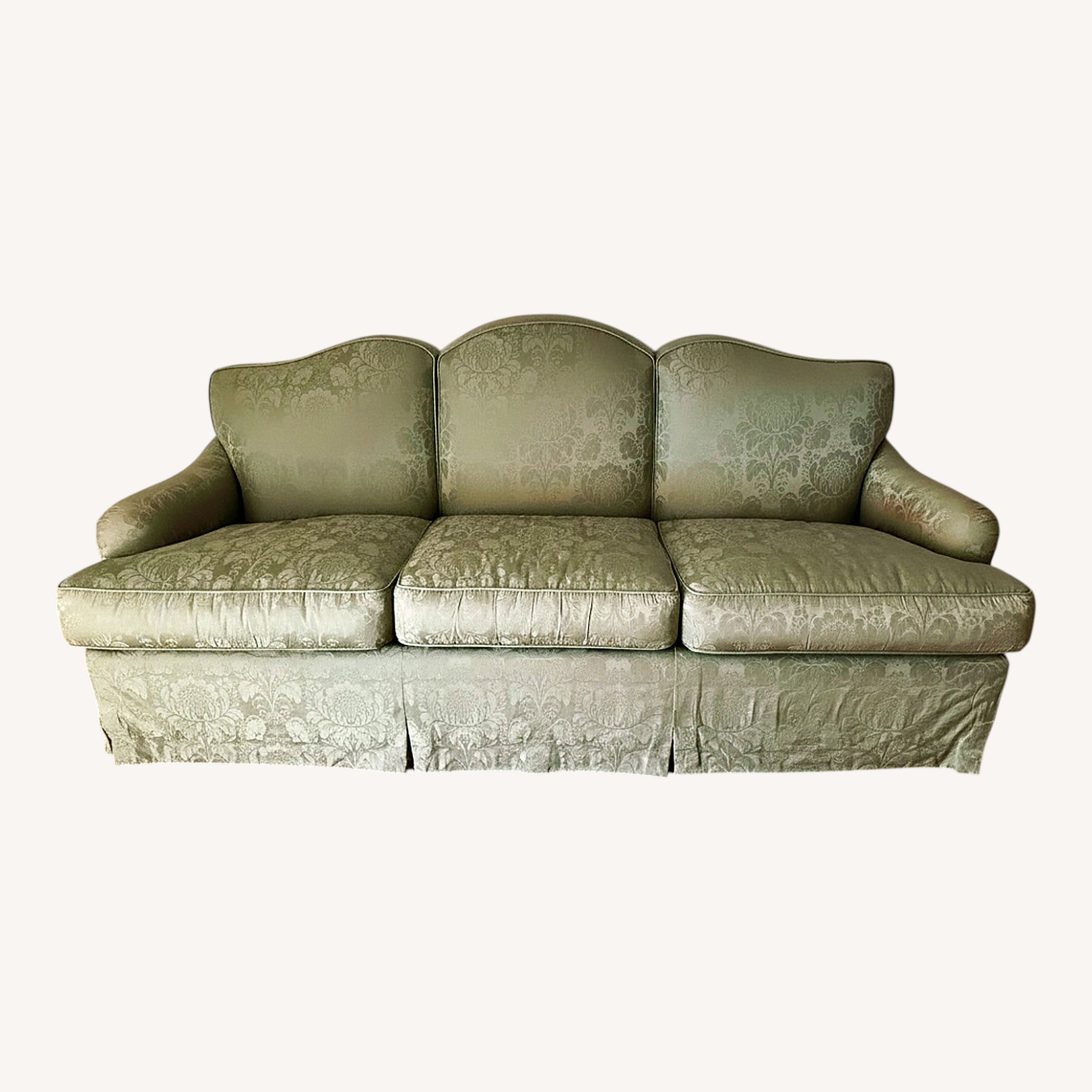 Vintage Damask Sofa - image-0