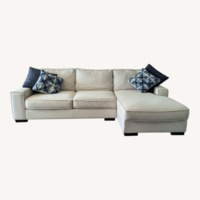 Neutral Hue Sectional Sofa