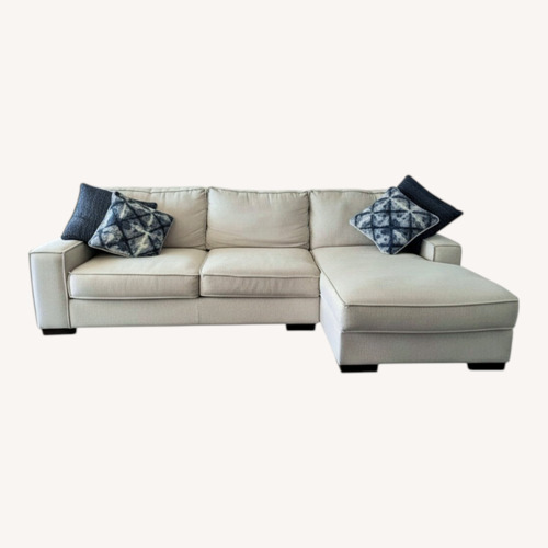 Used Neutral Hue Sectional Sofa for sale on AptDeco