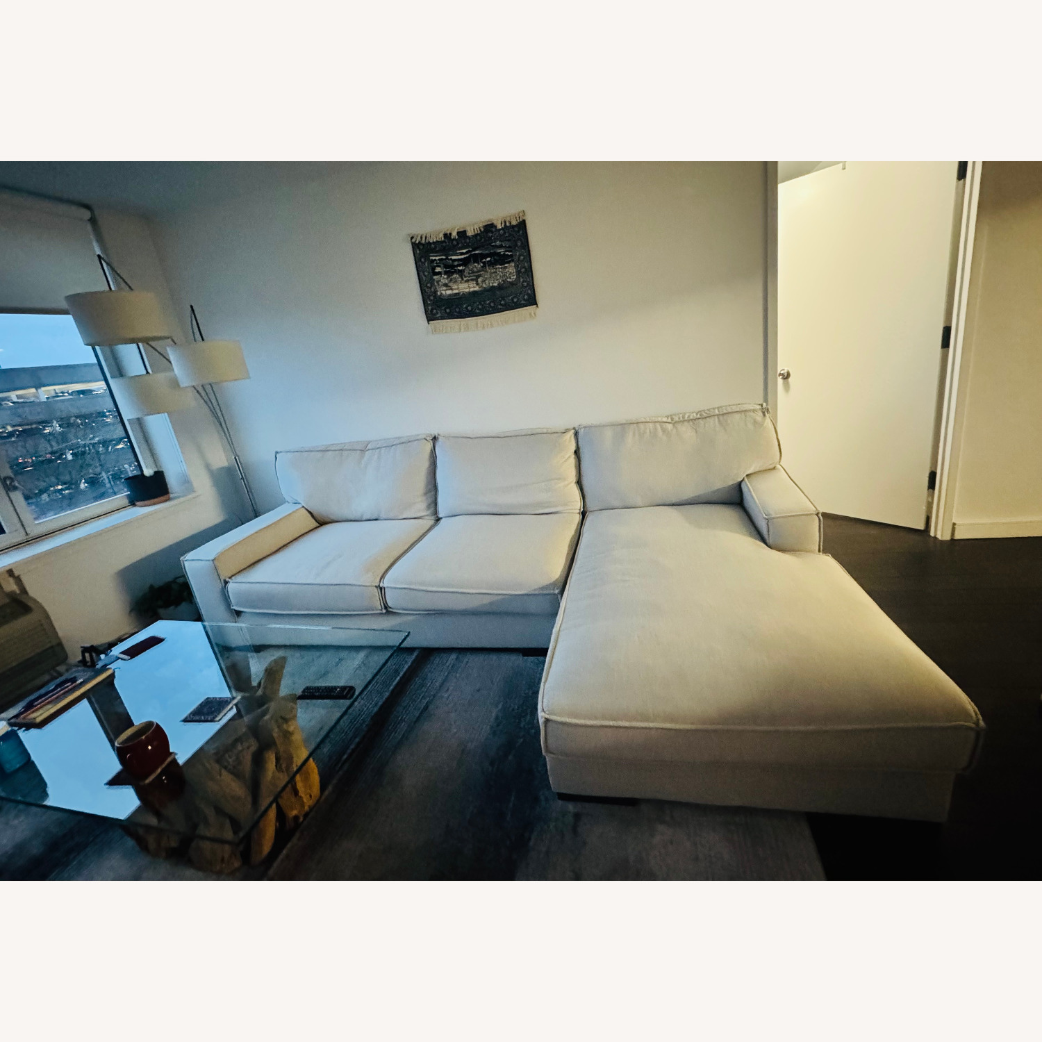 Neutral Hue Sectional Sofa - image-2