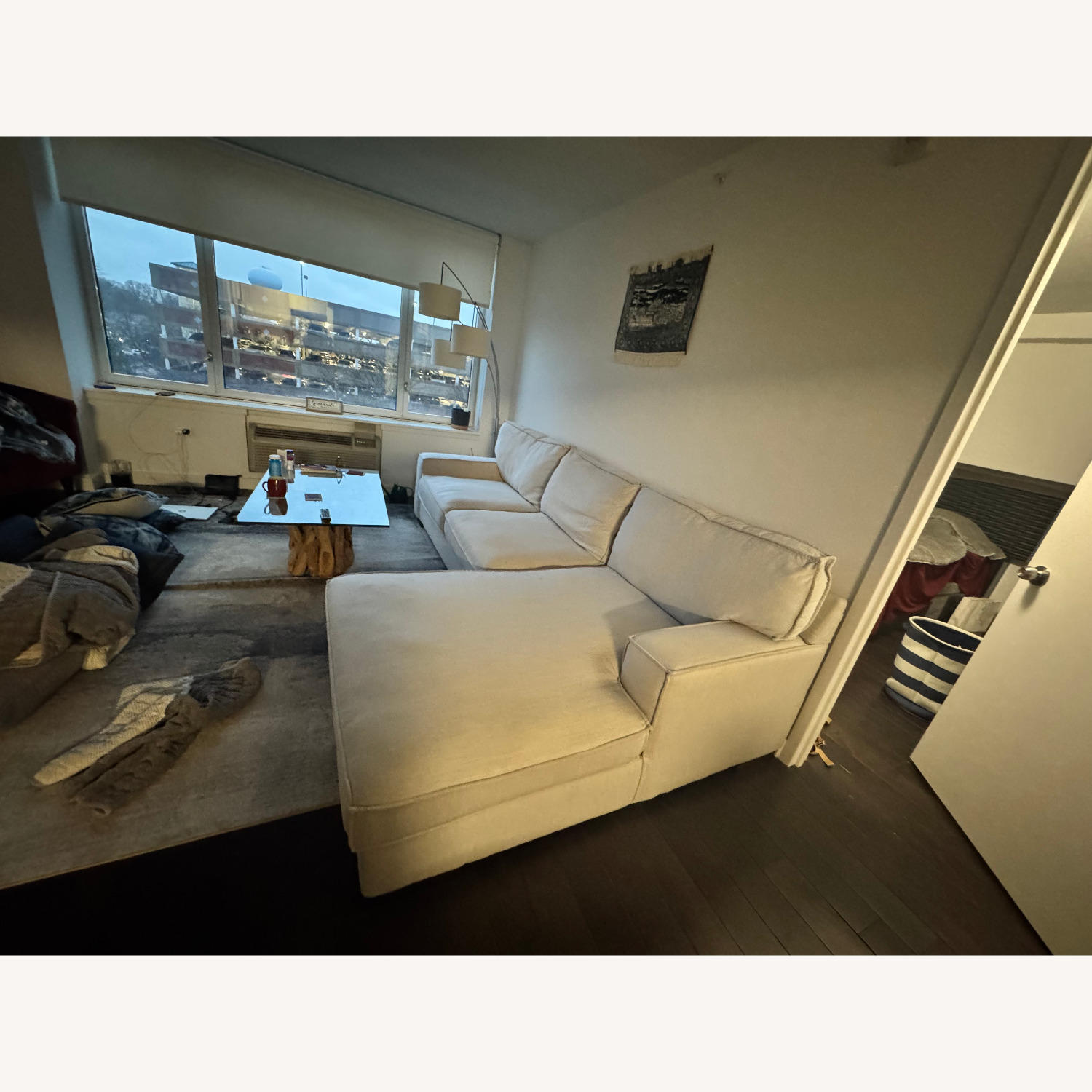 Neutral Hue Sectional Sofa - image-3