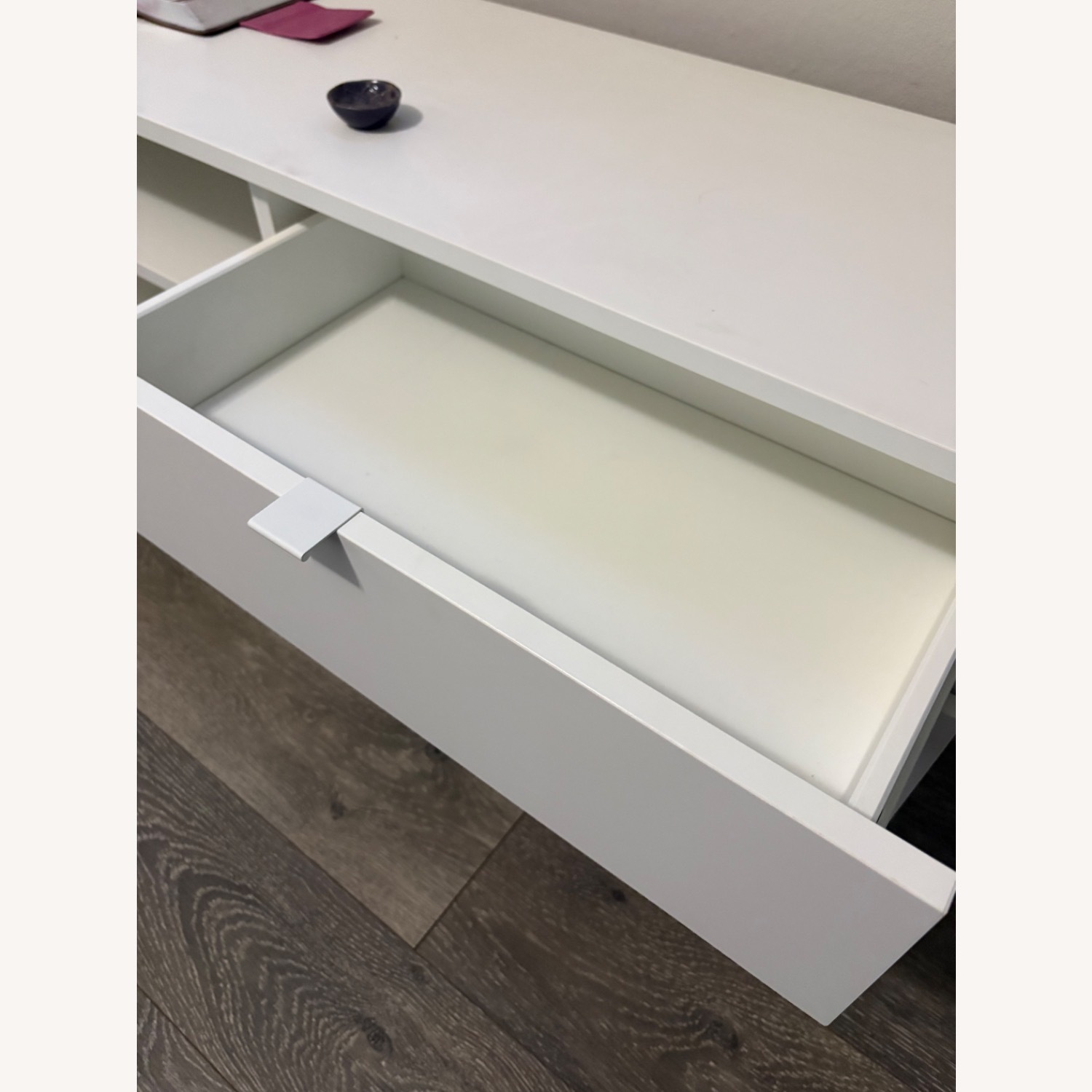 IKEA VIHALS White Wood Media Storage - image-5