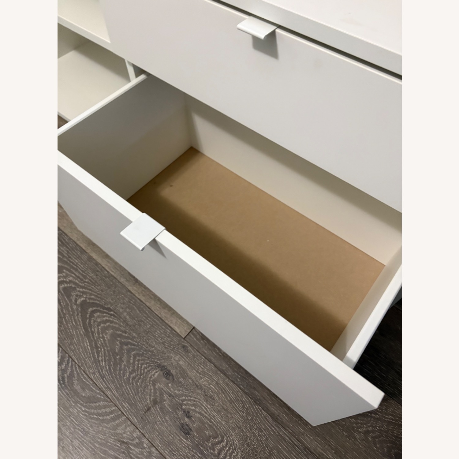 IKEA VIHALS White Wood Media Storage - image-3