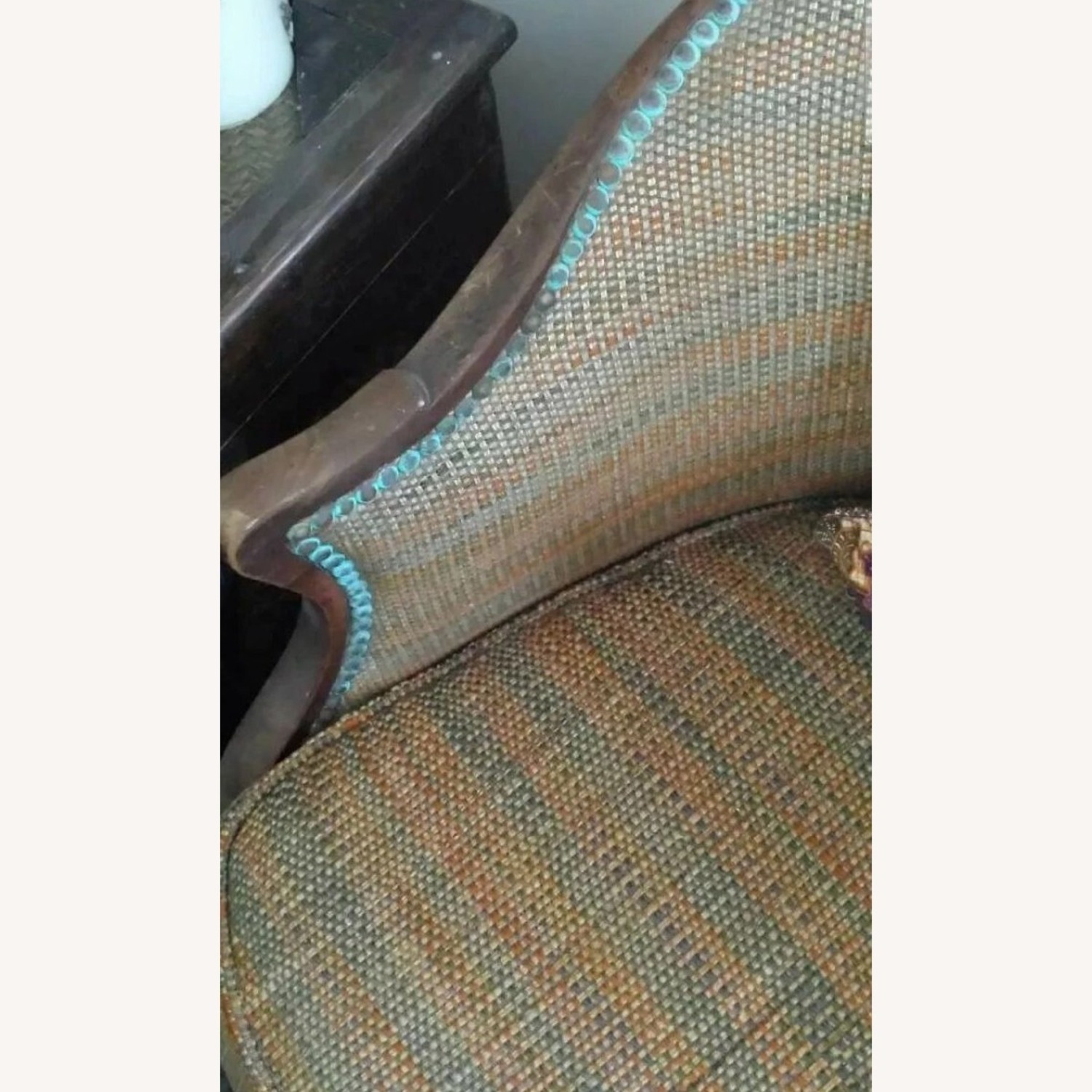 Pair of Baker Furniture Dark Brown Armchair - image-7