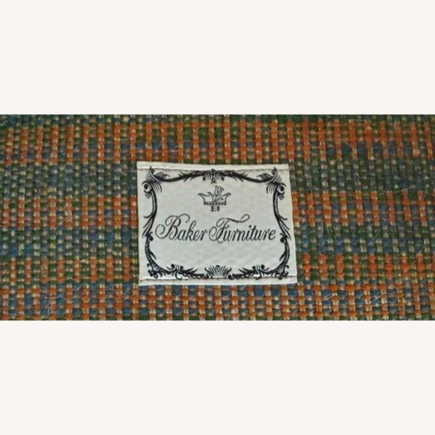 Pair of Baker Furniture Dark Brown Armchair - image-5