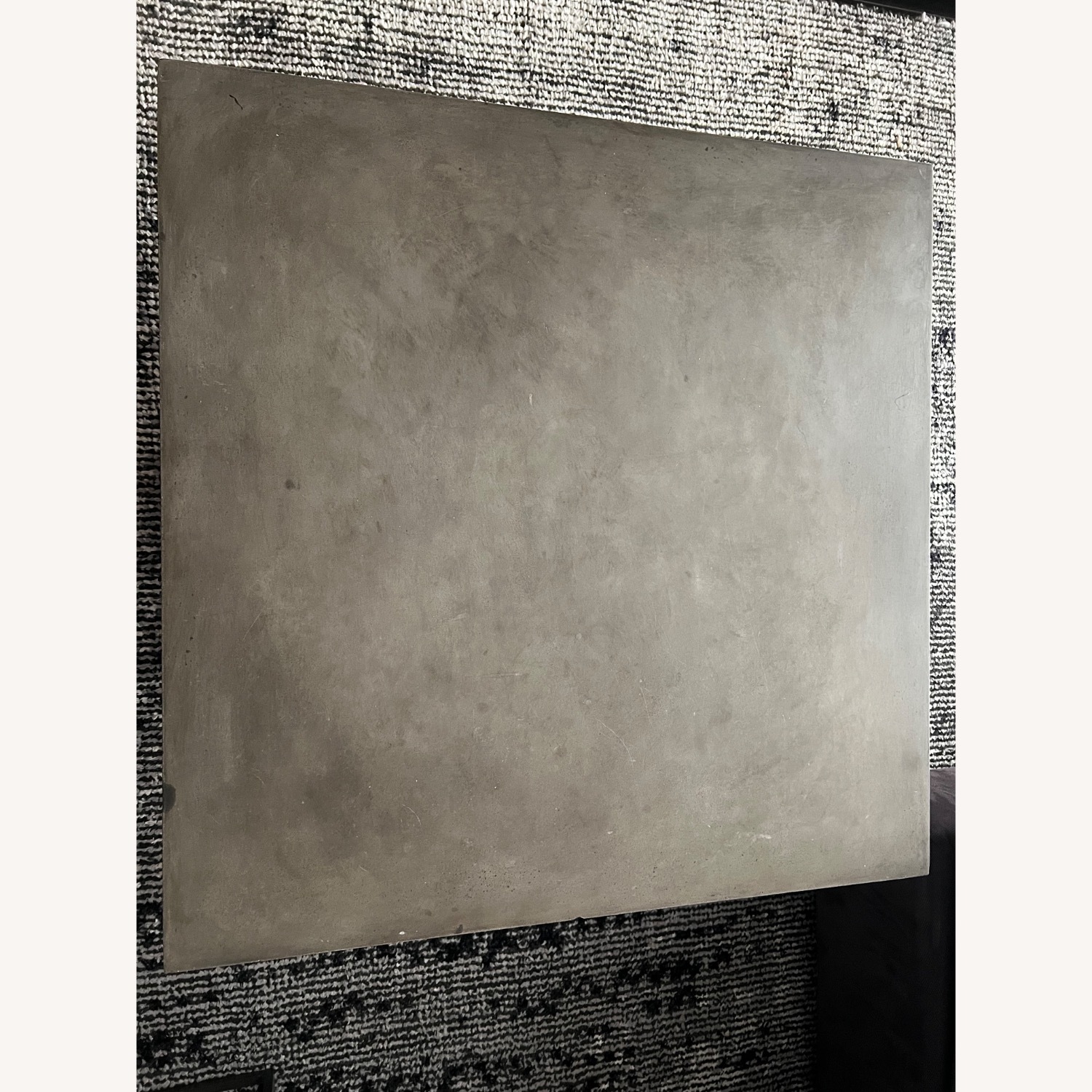 CB2 Element Dark Gray Concrete Coffee Table - image-5