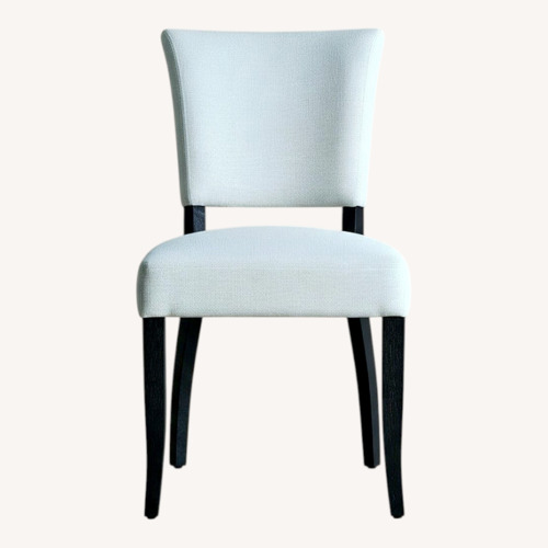 Used Arhaus Fallyn Natural Fabric Dining Chairs for sale on AptDeco