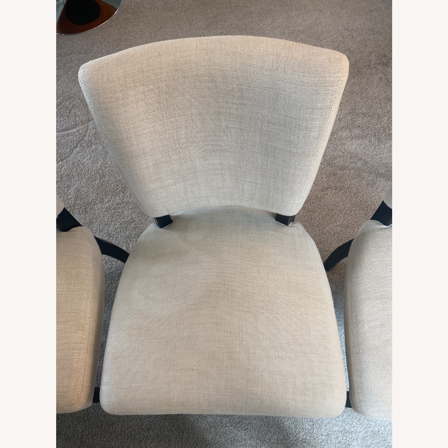 Arhaus Fallyn Natural Fabric Dining Chairs - image-7