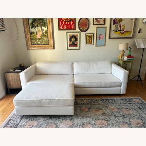 Used Restoration Hardware Maddox Slim-Arm 2-Cushion Sofa for sale on AptDeco