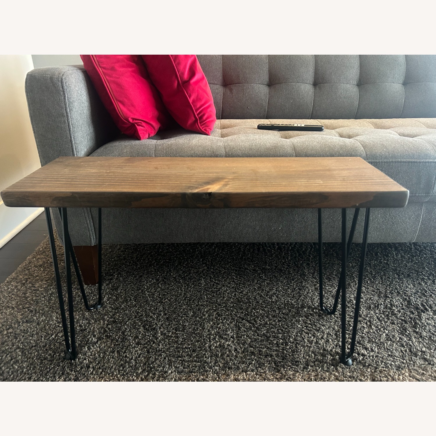 Etsy Dark Brown Wood Coffee Table - image-3