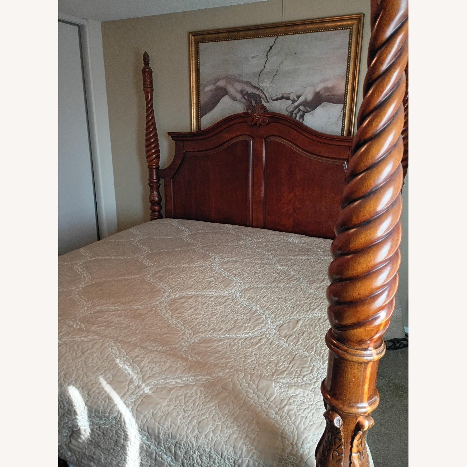 Cherrywood 4 Poster King Bed - image-2
