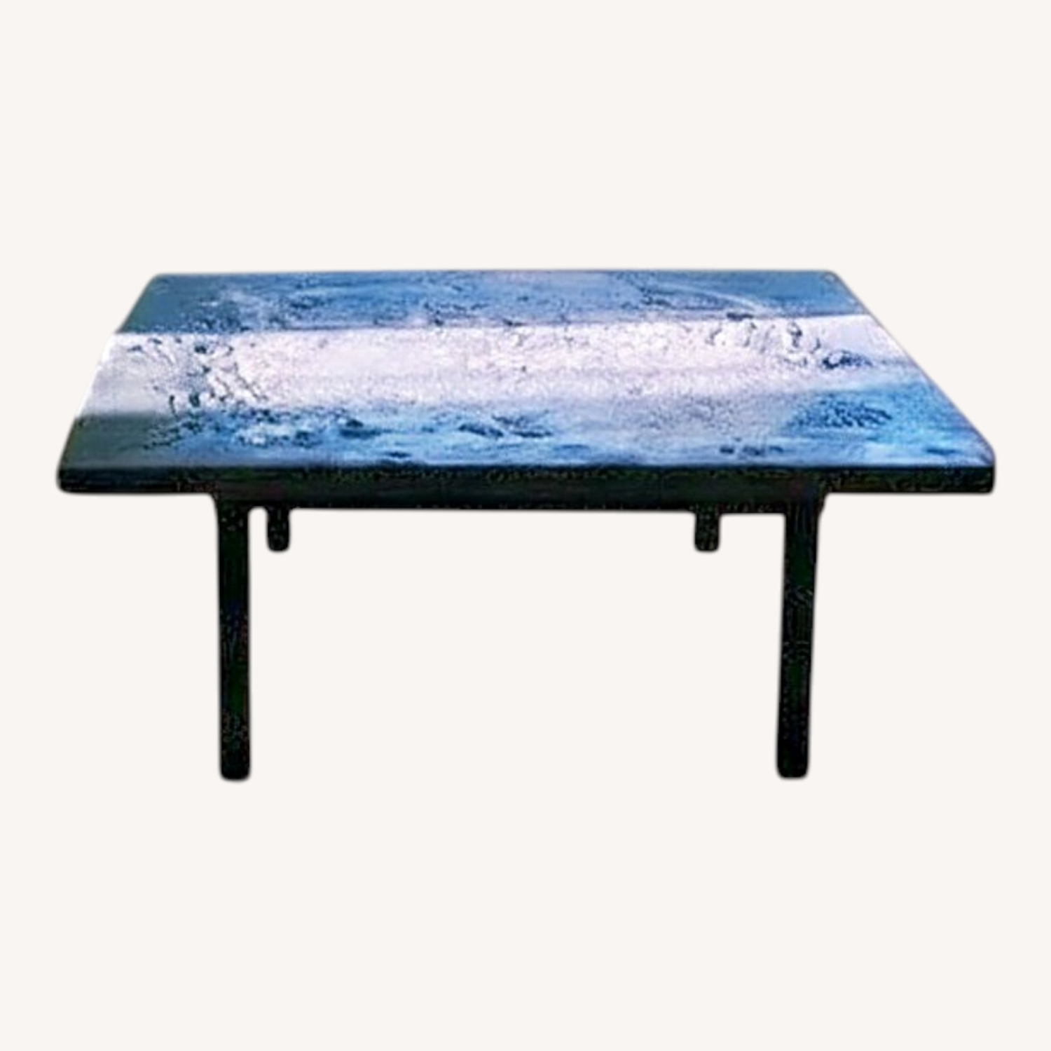 Solid Concrete Coffee Table - image-0
