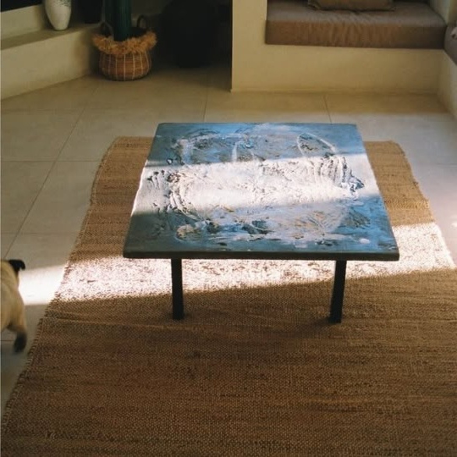 Solid Concrete Coffee Table - image-4