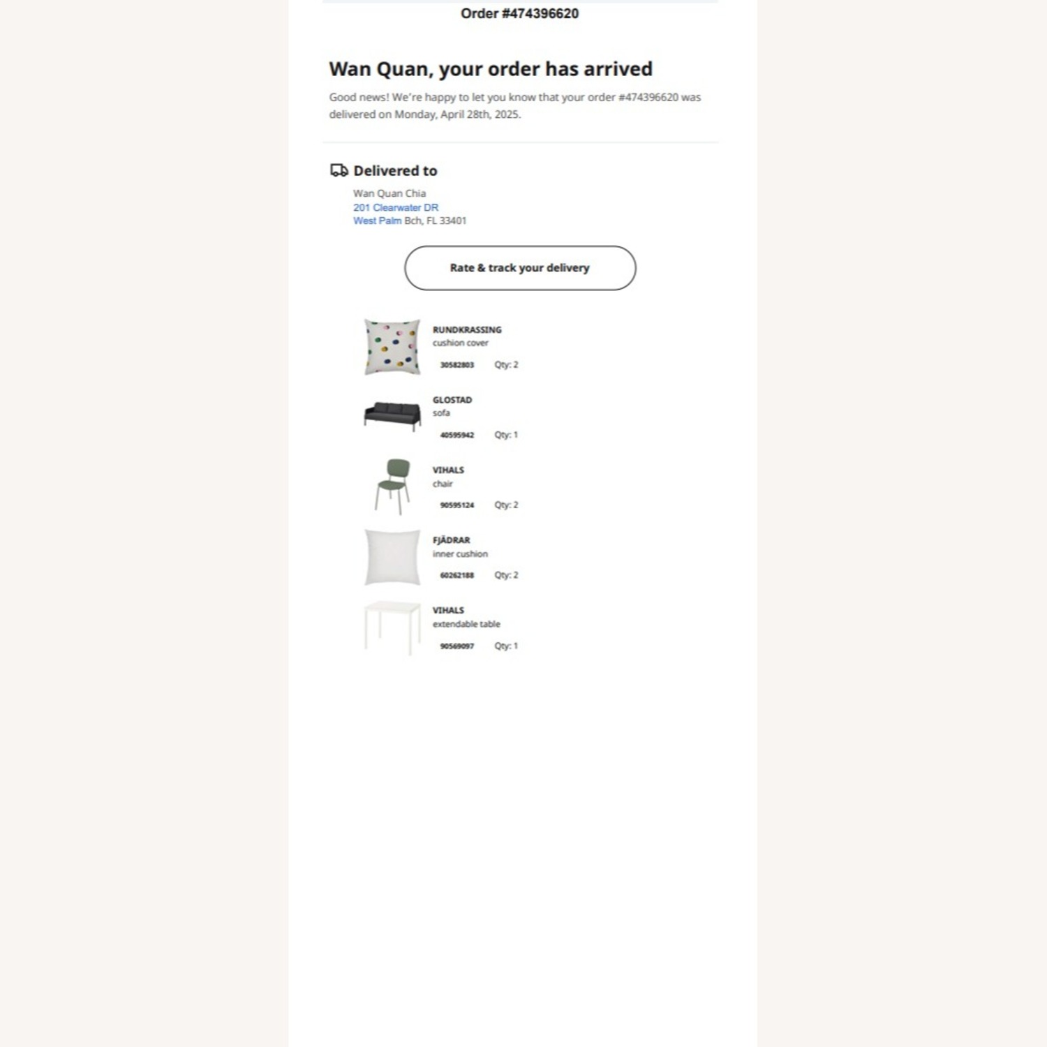 IKEA VIHALS Dining Table - image-2