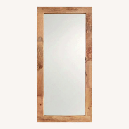 Used Urban Outfitters Ashton Mango Wood Floor Mirror for sale on AptDeco