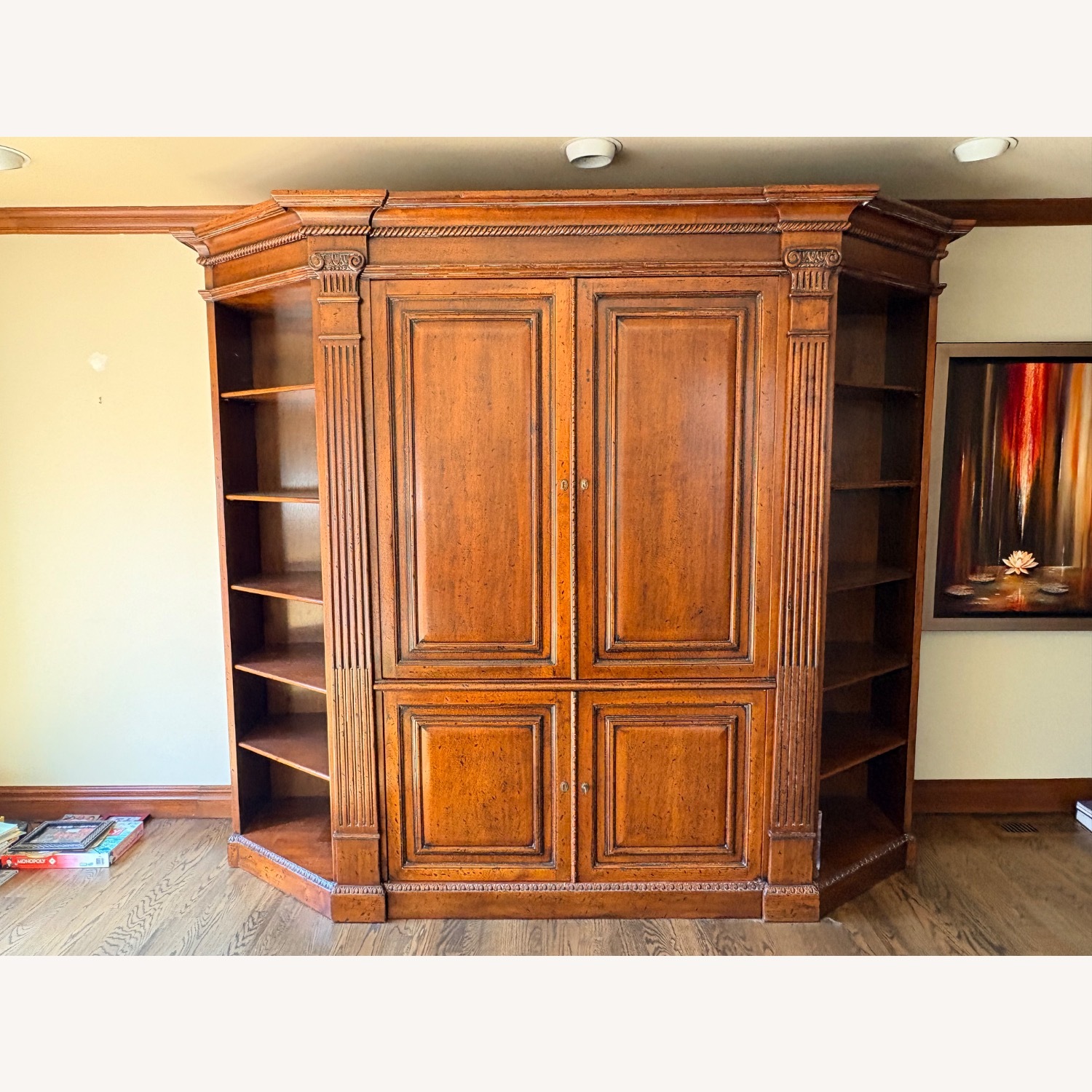 Wood Wall Unit - image-1