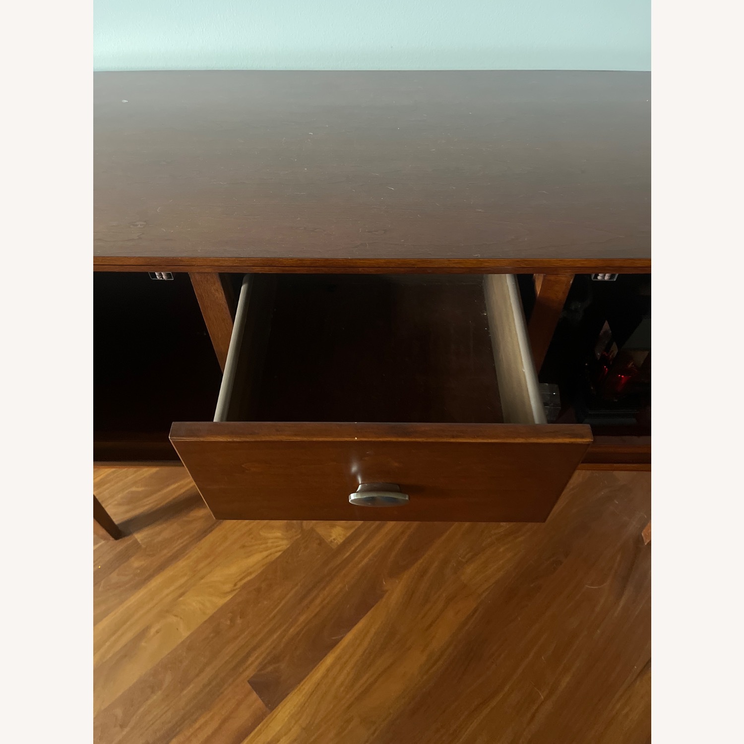 Macy's Dark Brown Sideboard - image-6