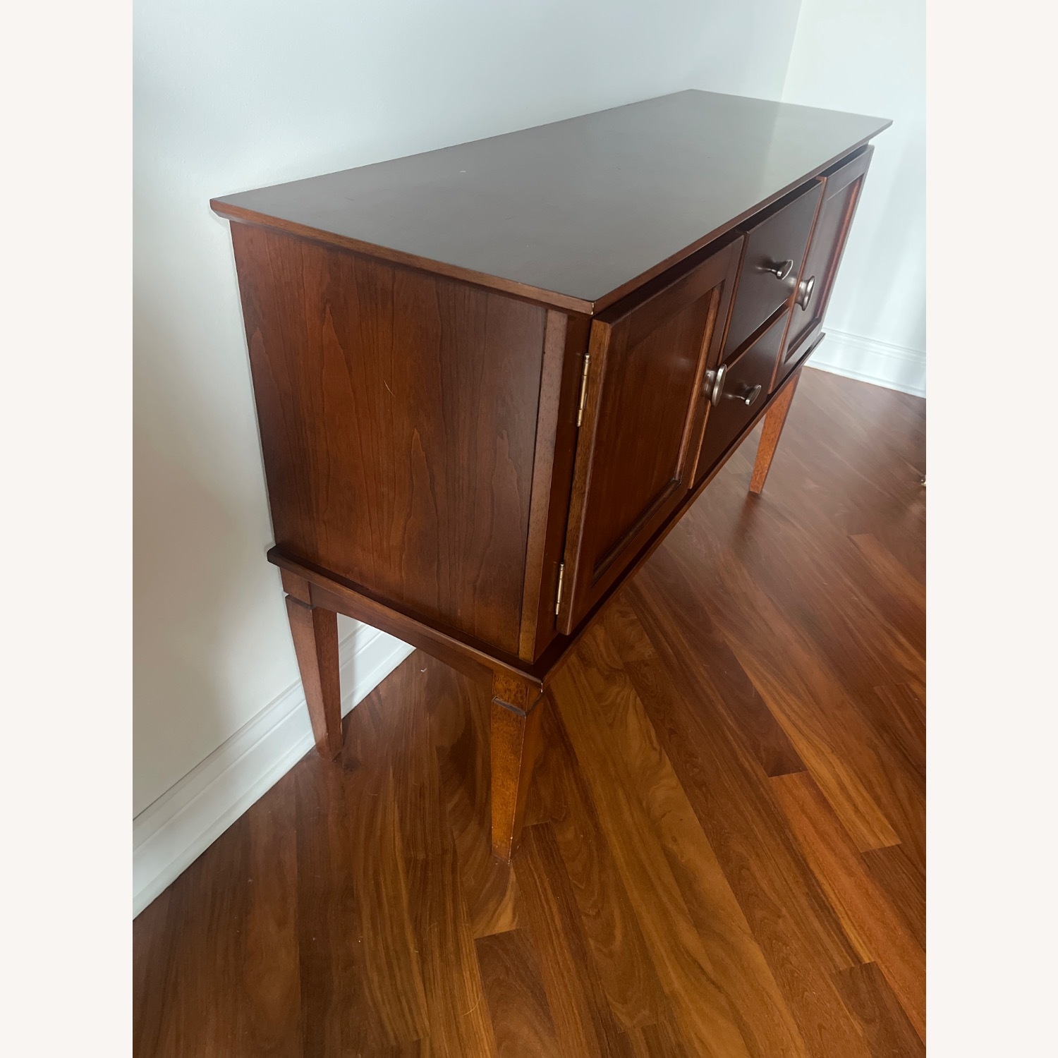 Macy's Dark Brown Sideboard - image-3
