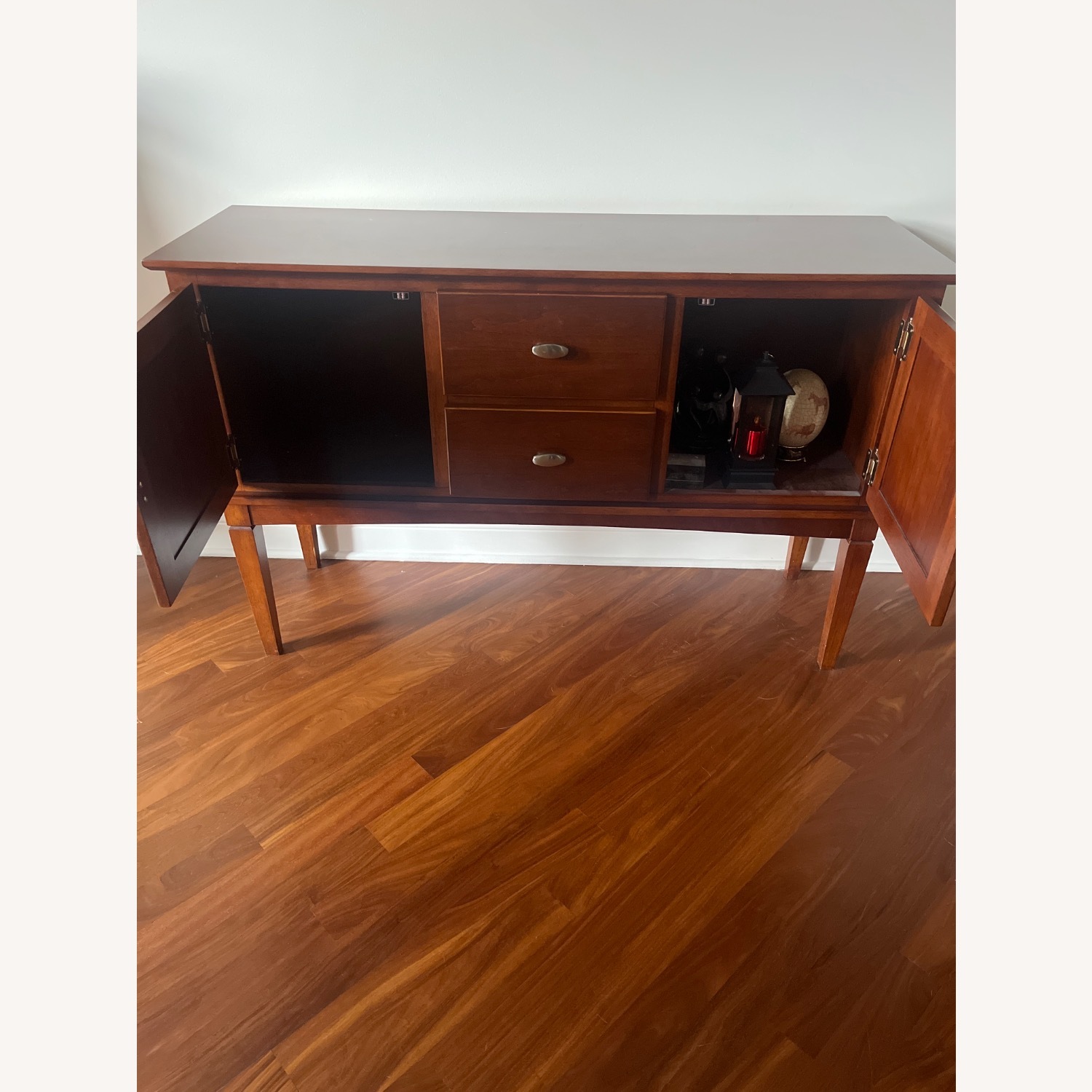 Macy's Dark Brown Sideboard - image-5