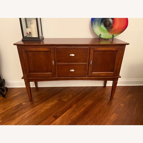 Used Macy's Dark Brown Sideboard for sale on AptDeco