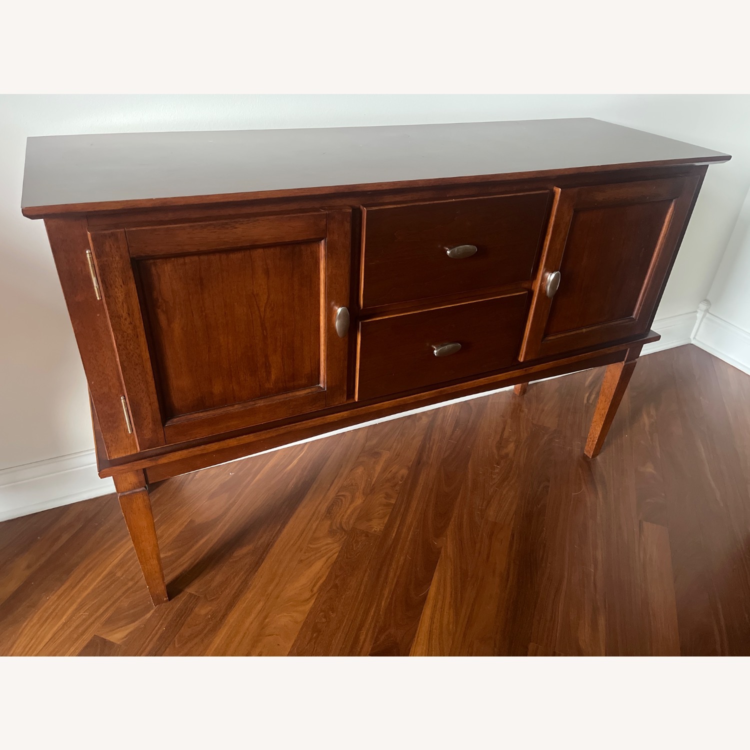 Macy's Dark Brown Sideboard - image-7