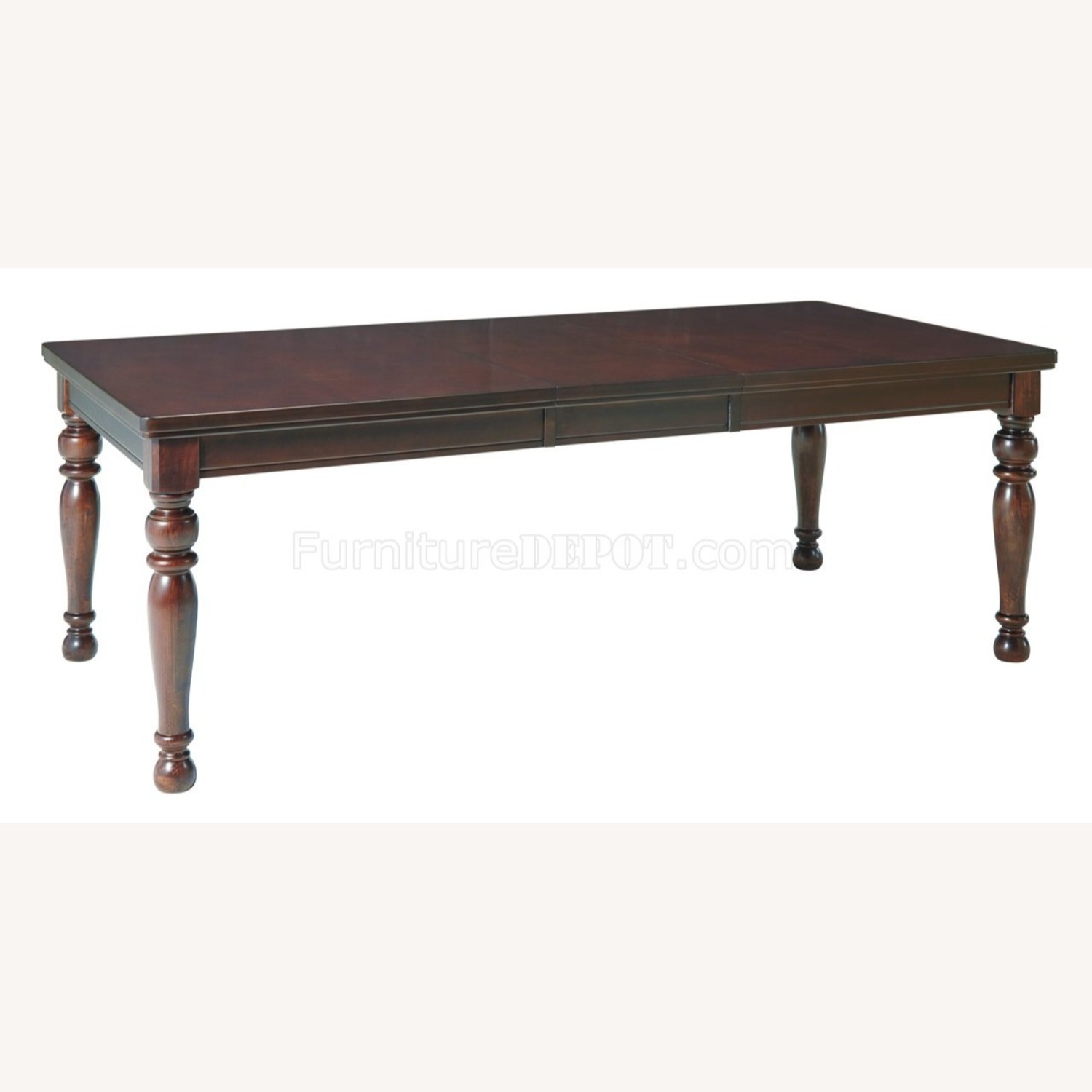 Ashley Furniture Porter Dark Brown Wood Dining Set - image-1