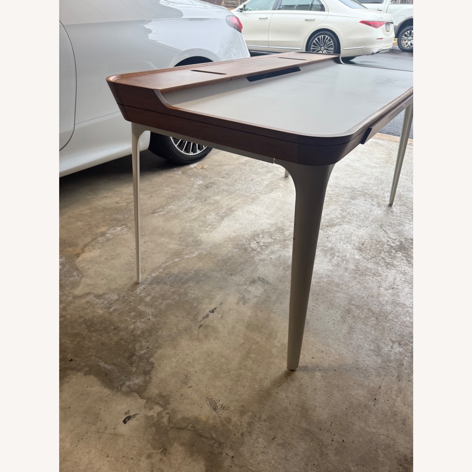 Herman Miller Airia White Wood Desk - image-3