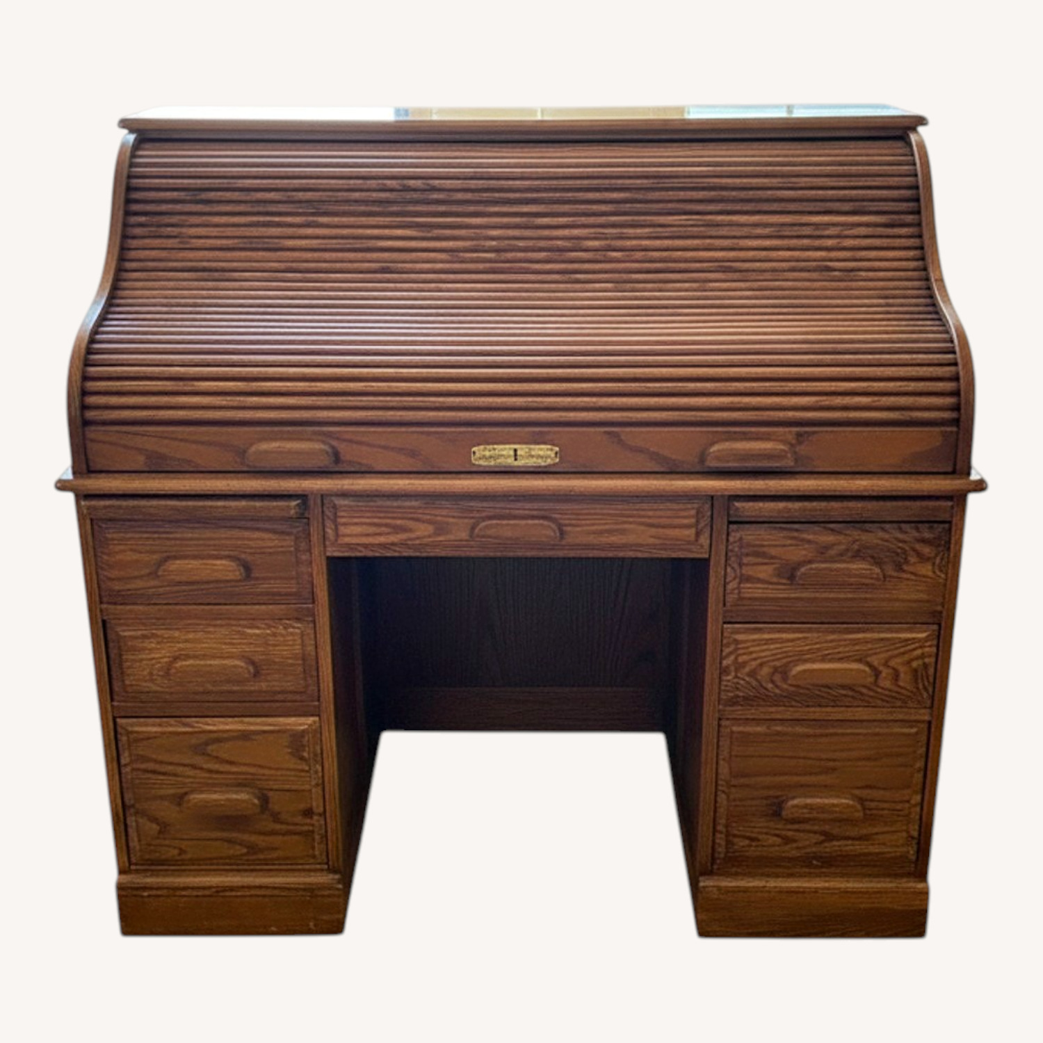 Hampton Row Natural Bar Cart - image-4