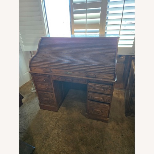 Used Hampton Row Natural Bar Cart for sale on AptDeco