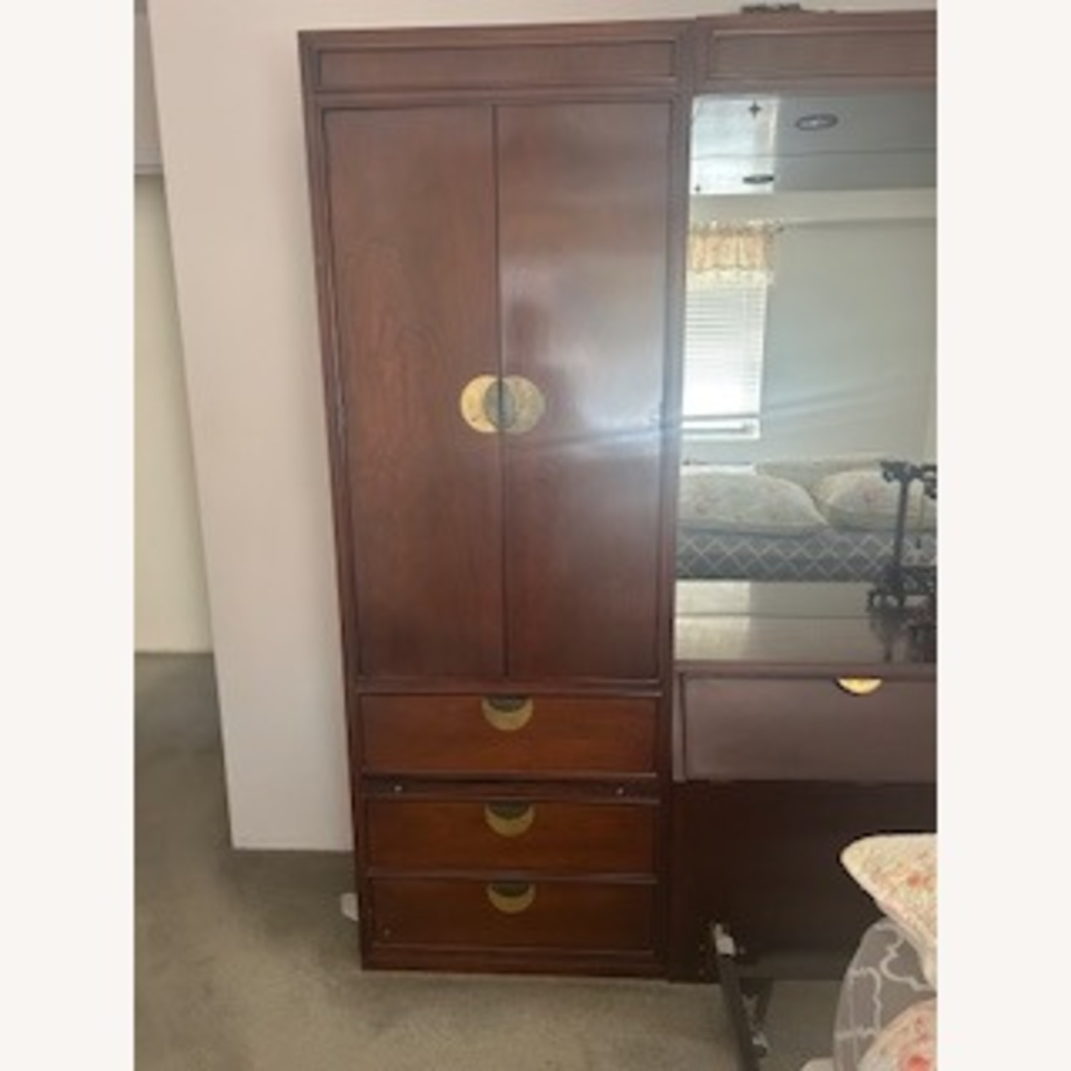 Armoire With Shelves and Drawers  - image-1